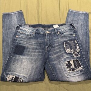 True Religion Cameron Slim Boyfriend Jeans - Sz 27